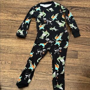Kids Dinosaur Halloween Pajama Set